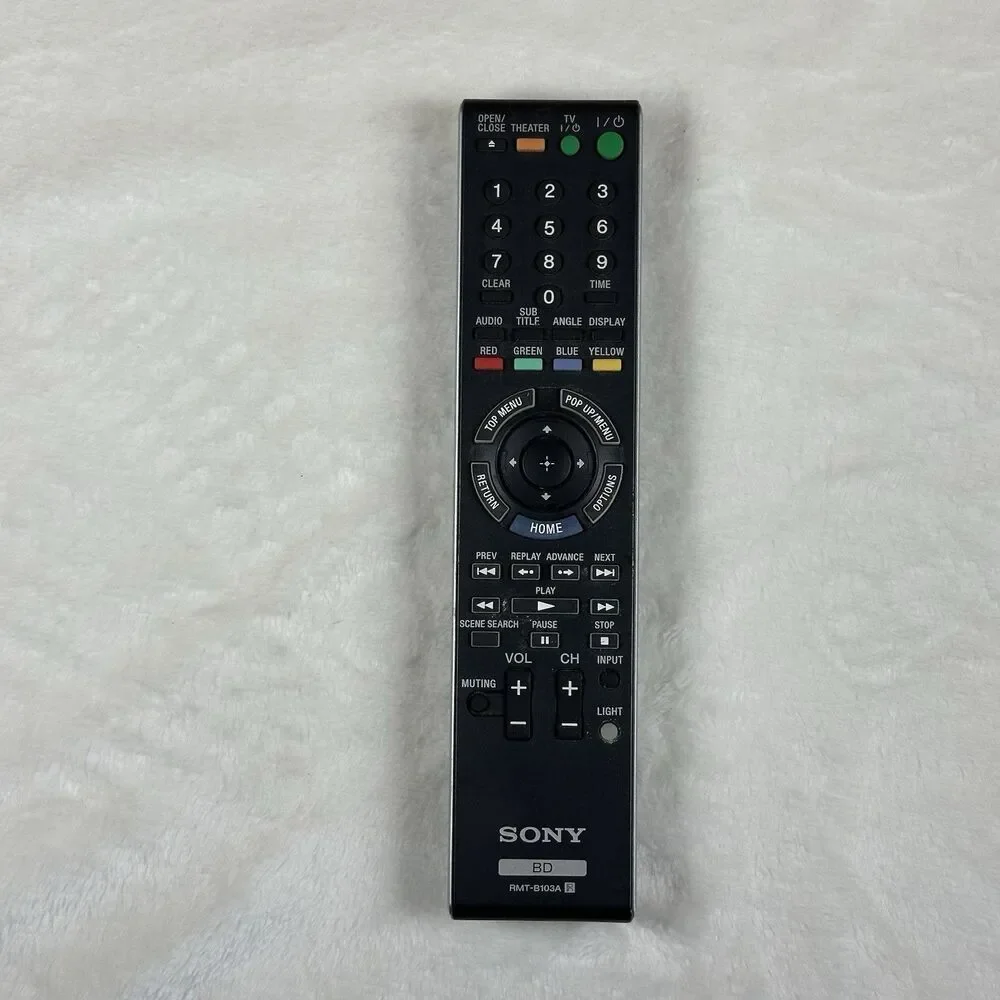 Sony BD RMT-B103A Remote Control For RMT-B102A RMT-B103A 148064911‎ Blu-ray